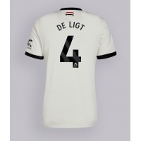 Manchester United Matthijs de Ligt #4 Tredjedrakt 2024-25 Kortermet